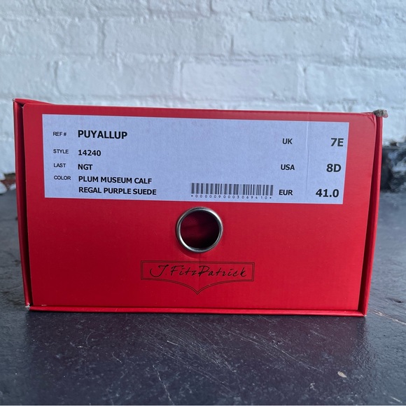 Victorian era Men’s button boots by J.Fitzpatrick PUYALLUP, burgundy size 8D US. - Picture 6 of 7